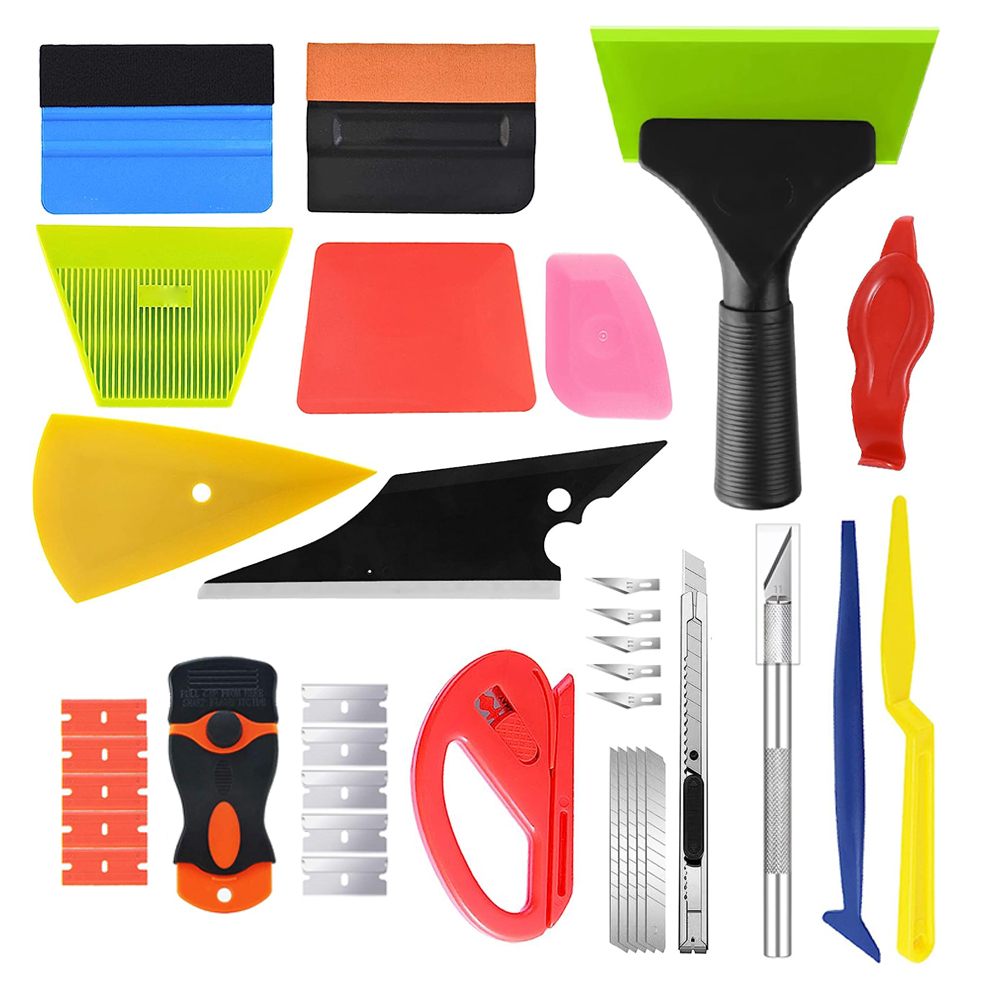 Screen Printing Squeegee - نافذة السيارة أداة تثبيت تينت ،