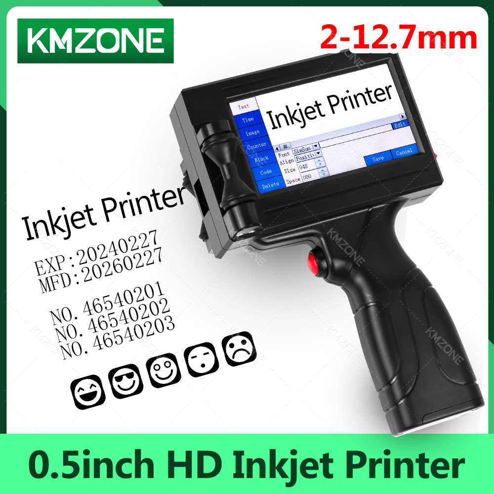 Commercial Printing Dpi - 12.7 مللي متر طابعة نافثة للحبر