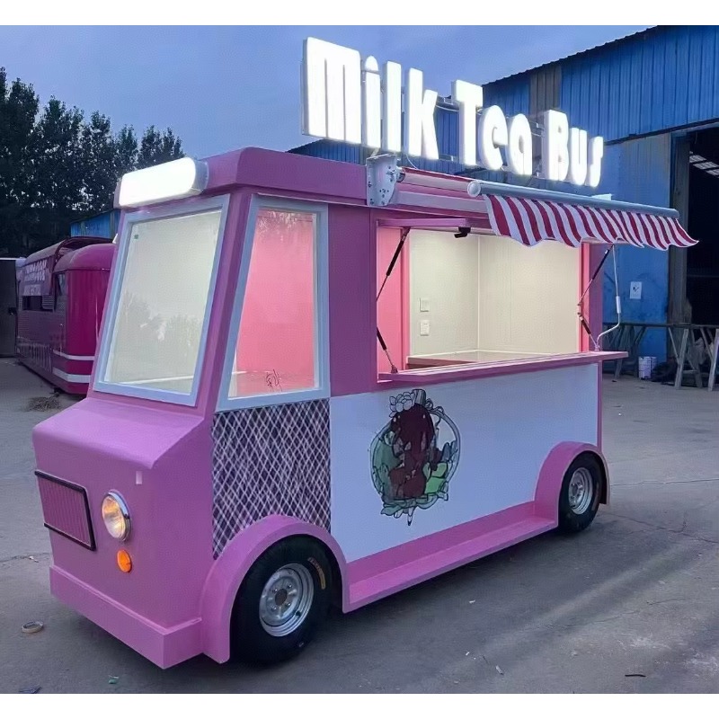 Commercial Wrap Printing - مطعم تجاري فان شاحنة مقطورة التفاف