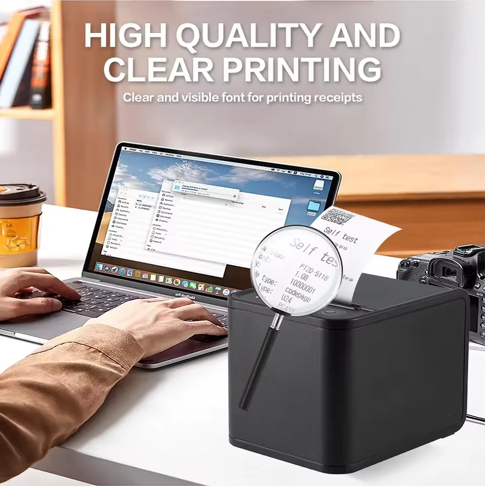 Commercial Printing Dpi - طابعة إيصالات حرارية للمطاعم XP-T80 مع
