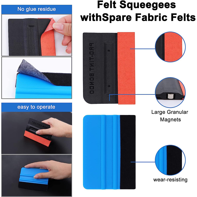 نافذة السيارة أداة تثبيت تينت  - مراجعة Screen Printing Squeegee وسعره