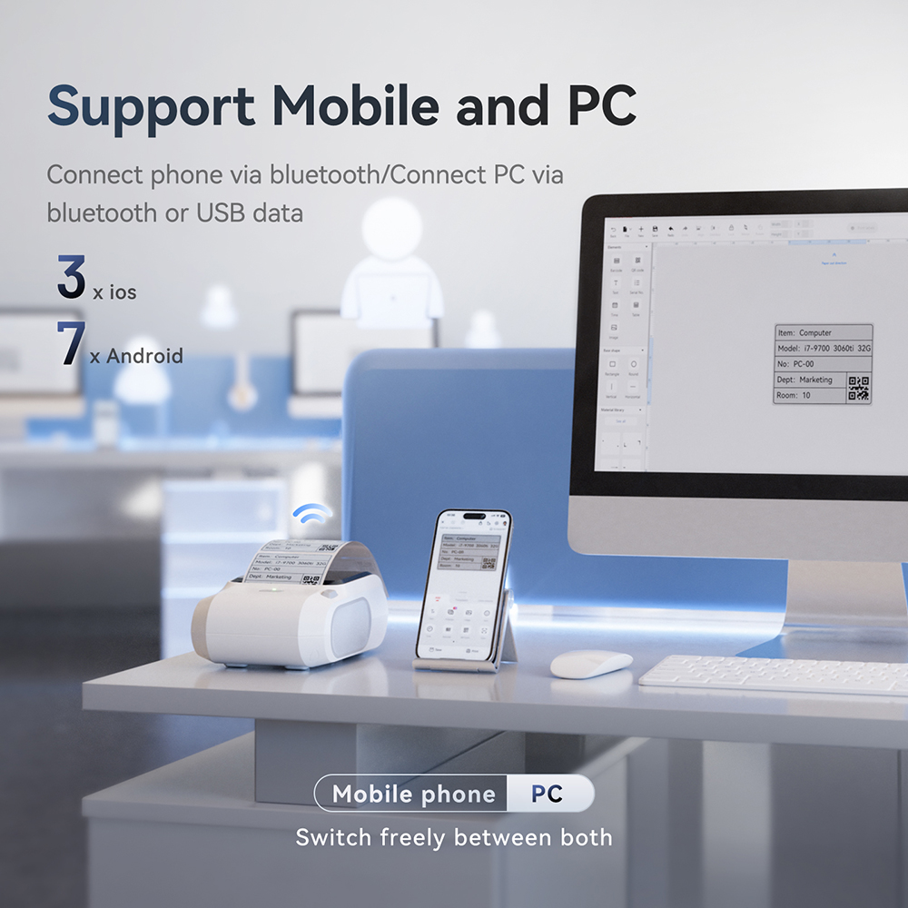Niimbot M3 طابعة ملصقات النقل  - مراجعة Commercial Printing Dpi وسعره