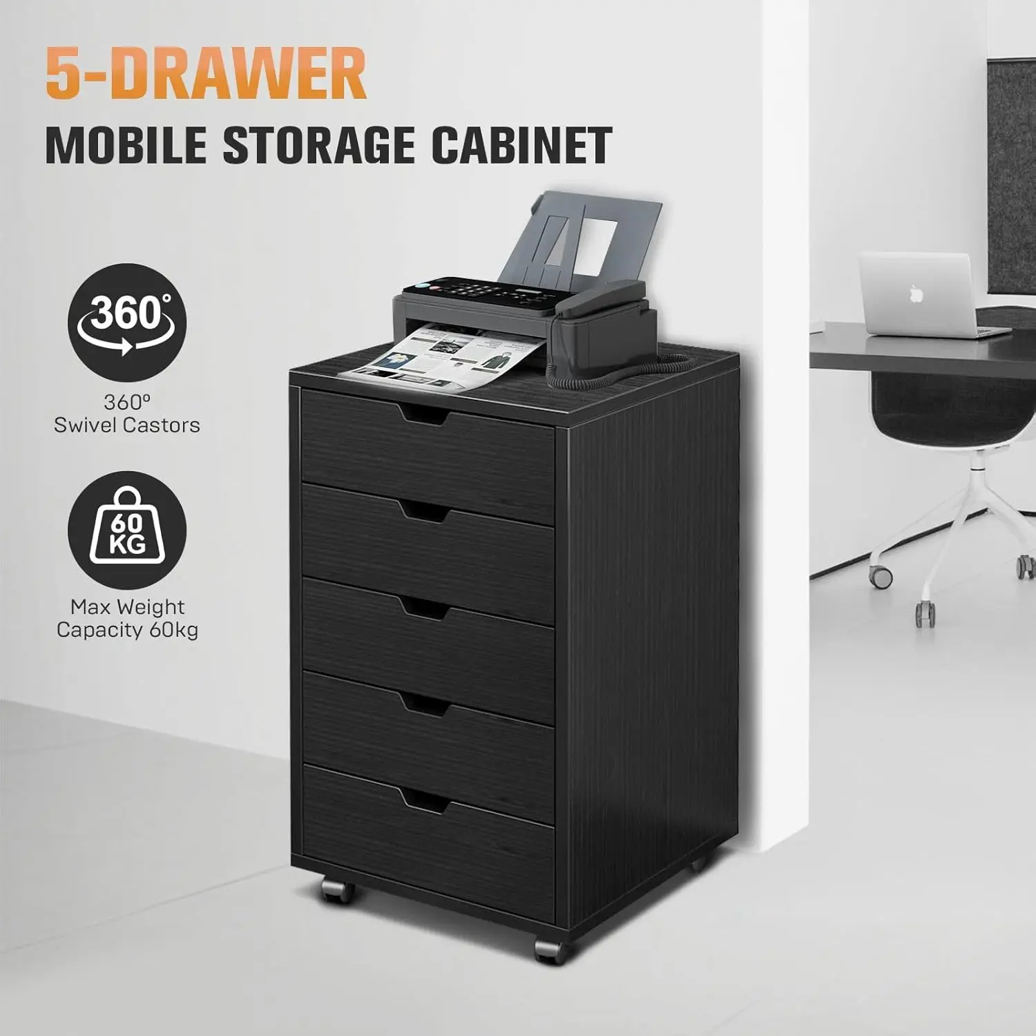 خزانة ملفات مكونة من 5 أدراج،  - مراجعة Commercial Printer وسعره