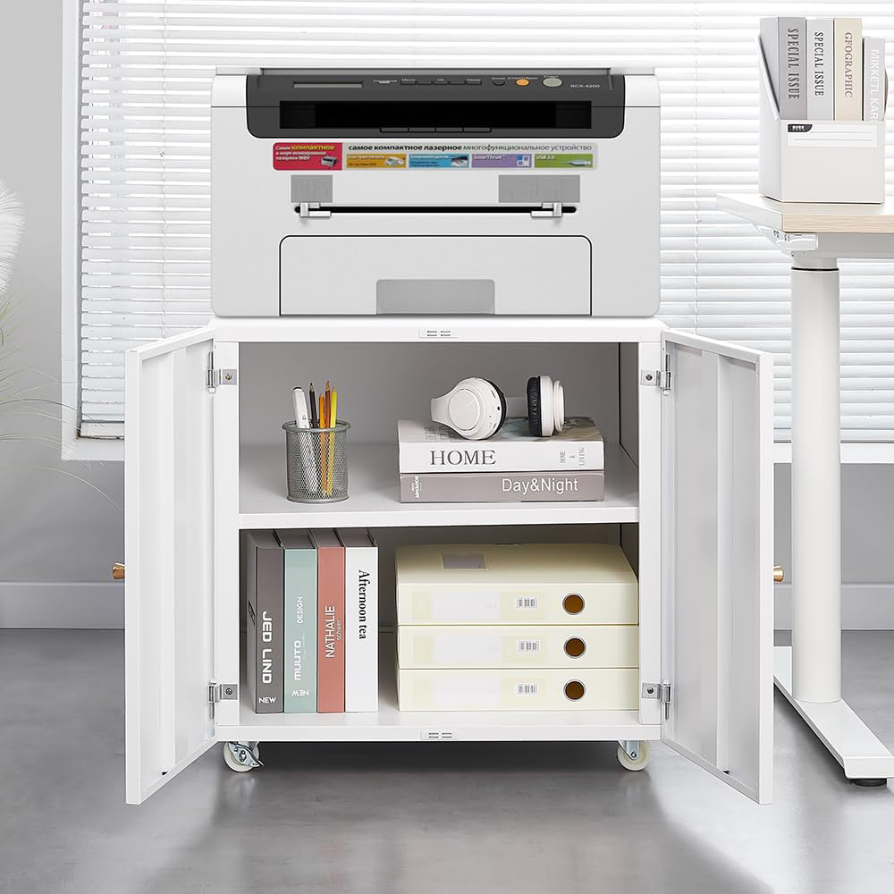 حامل طابعة معدني مع مساحة تخزي - مراجعة Commercial Printer وسعره
