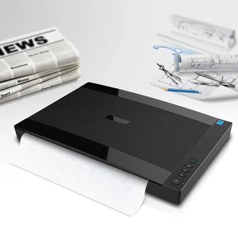 ماسح ضوئي تجاري مسطح كبير الحج - مراجعة Commercial Printing Dpi وسعره