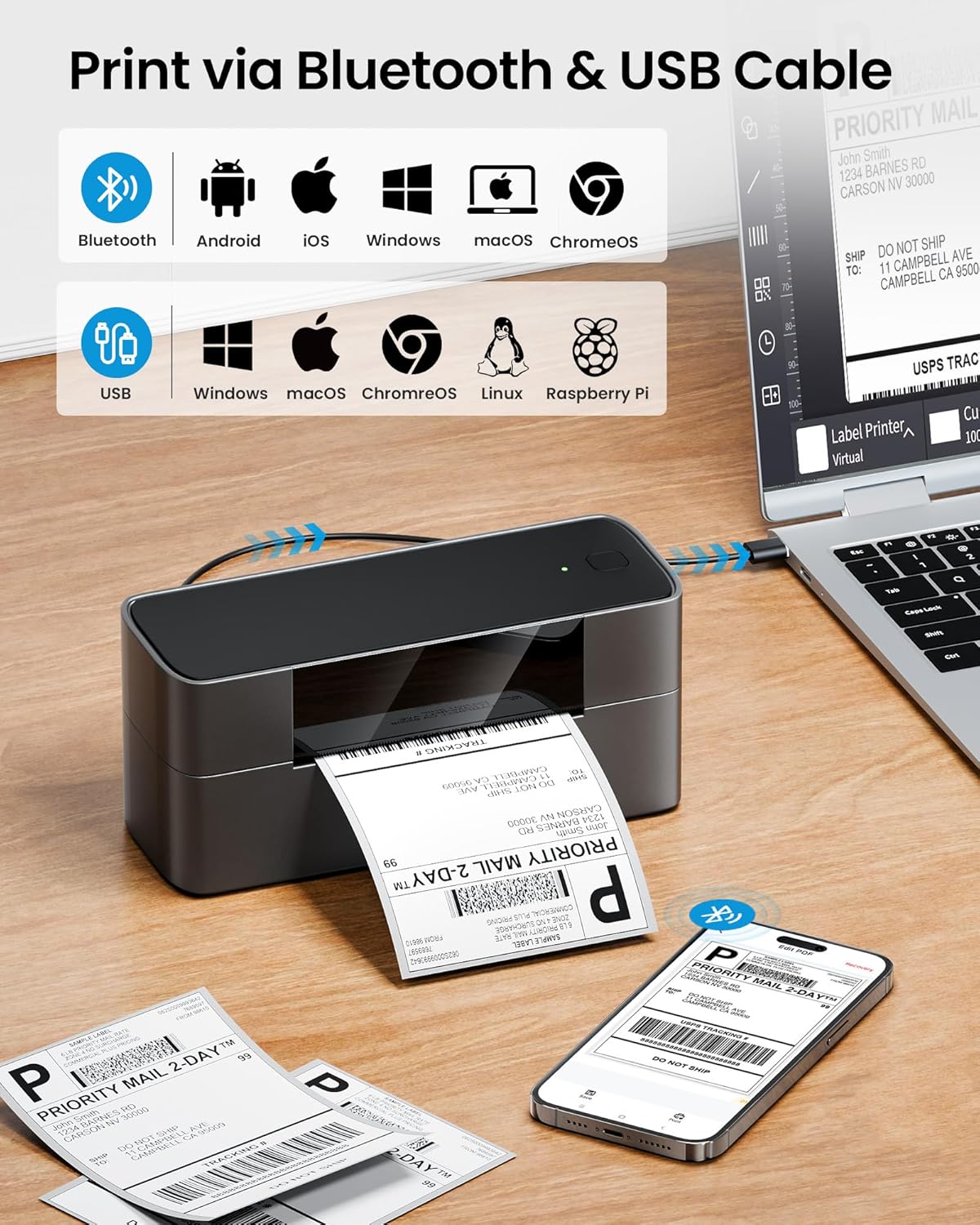 طابعة ملصقات ماركفيلد، طابعة م - مراجعة Commercial Printing Types وسعره